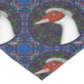 Muscovy Duck White Tafelkleed (Gekanteld)