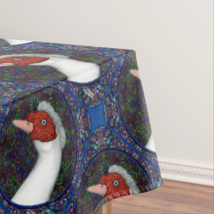 Muscovy Duck White Tafelkleed