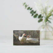 Muscovy Heaven Farms Visitekaartje (Staand voorkant)