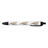 Muscovy Light Chocolate Drake Zwarte Inkt Pen (Bodem)