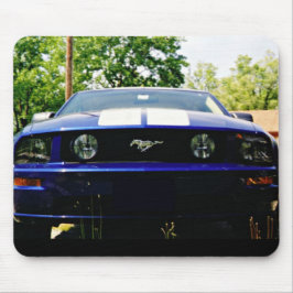 Musculair autoblauw Mousepad Muismat
