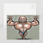 Musculair Briefkaart (Voorkant / Achterkant)