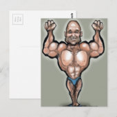 Musculair Briefkaart (Voorkant / Achterkant)