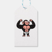 Musculair Cadeaulabel (Voorkant)