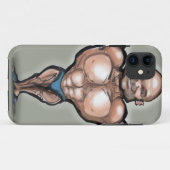 Musculair Case-Mate iPhone Case (Achterkant (horizontaal))