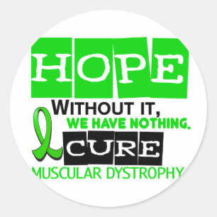 Musculair Dystrofie HOPE 2 Ronde Sticker