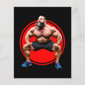 Musculair gebogen flyer (Voorkant)