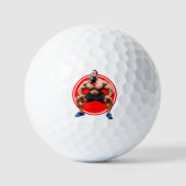 Musculair gebogen golfballen (Voorkant)