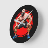 Musculair gebogen ronde klok (Hoek)