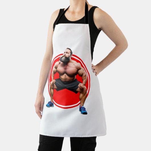 Musculair gebogen schort (Insitu)