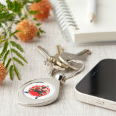 Musculair gebogen sleutelhanger (Zijkant)