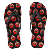 Musculair gebogen teenslippers (Voetbed)