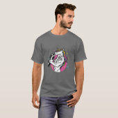 Musculair gewicht Unicorn T-Shirt (Voorkant volledig)