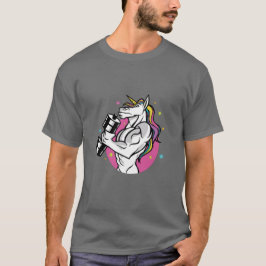 Musculair gewicht Unicorn T-Shirt