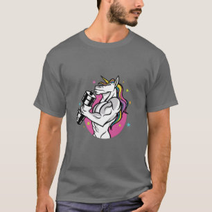 Musculair gewicht Unicorn T-Shirt