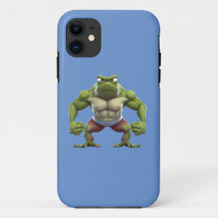 Musculair kikker, sterke musculair kikker Case-Mate iPhone case