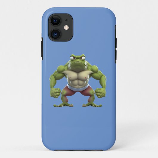 Musculair kikker, sterke musculair kikker Case-Mate iPhone case (Achterkant)