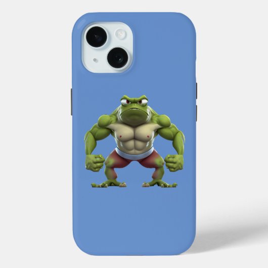 Musculair kikker, sterke musculair kikker Case-Mate iPhone case (Achterkant)