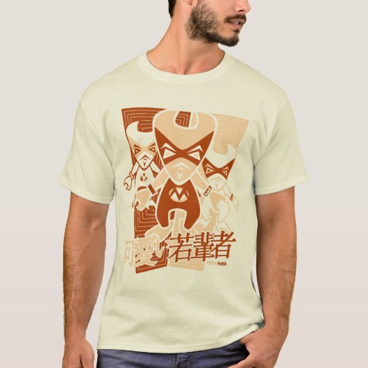 Musculair Mascot T-shirt (Voorkant)