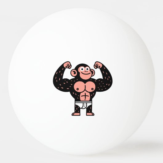 Musculair Pingpongbal (Voorkant)