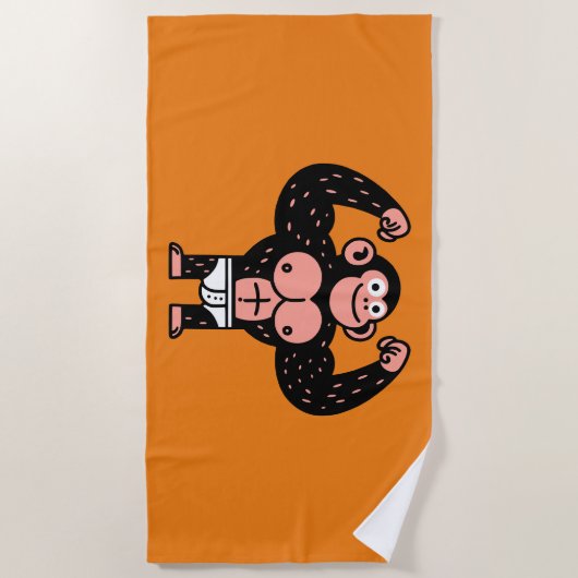 Musculair Strandlaken (Voorkant)