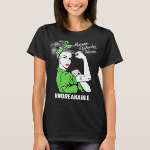 Musculaire dystrofie Aankomst onbreekbaar T-shirt