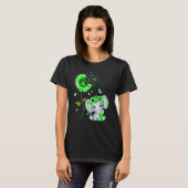 Musculaire dystrofie Bewustheid Groene Hippie Sunf T-shirt (Voorkant volledig)