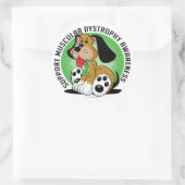 Musculaire dystrofie Dosis Ronde Sticker (Tas)