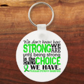 Musculaire dystrofie hoe sterk wij zijn sleutelhanger (Voorkant)