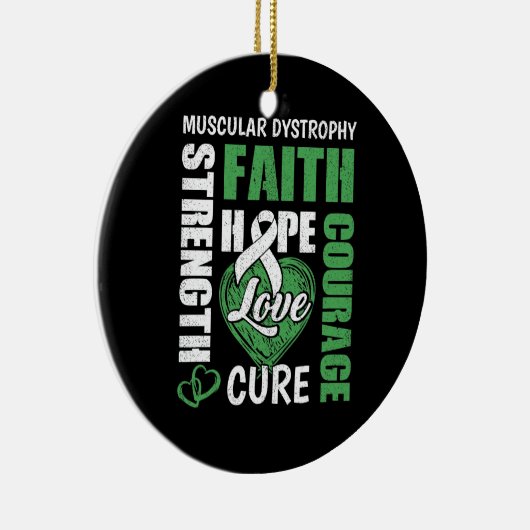 Musculaire dystrofie keramisch ornament (Rechts)
