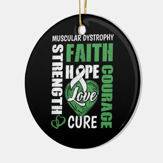 Musculaire dystrofie keramisch ornament (Links)