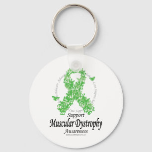 Musculaire dystrofie Lint van Butterflies Sleutelhanger