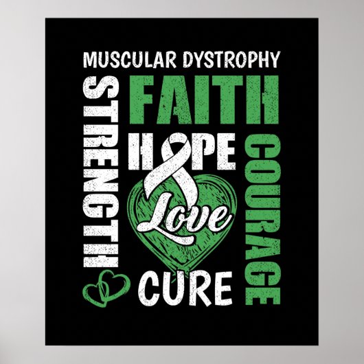 Musculaire dystrofie poster (Voorkant)