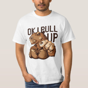 Muscular Gym Capybara T-shirt