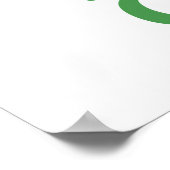 Muscular Hardcore Avocado Funny Poster (Hoek)