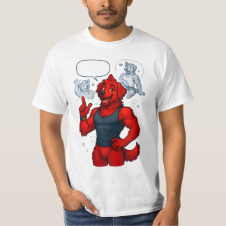 Muscular Red Golden Retriever T-shirt