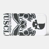 Muscular Skull - ipad case (Achterkant (horizontaal))