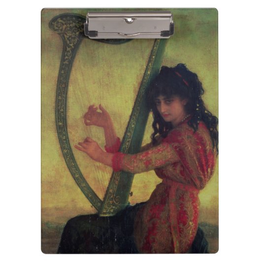 Muse afspelen van de Harp Klembord (Voorkant)