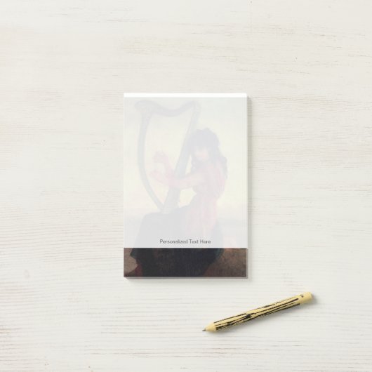 Muse afspelen van de Harp Post-it® Notes (Op bureau)