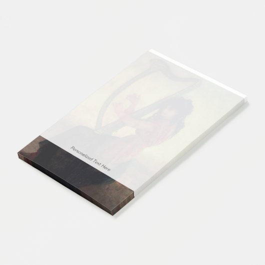 Muse afspelen van de Harp Post-it® Notes (Schuin)