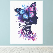 Muse Emergence | Muse-wedergeboorte Canvas Afdruk (Insitu (Houten vloer))