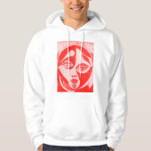 Muse in Motion: Abstract Grace Hoodie (Voorkant)