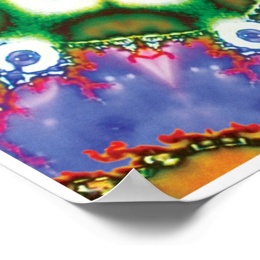 Muse Kinetic Collage Kaleidoscope Poster (Hoek)