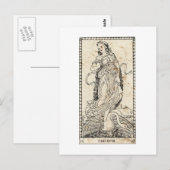 Muse Klio Clio Geschichte geschiedenis Briefkaart (Voorkant / Achterkant)