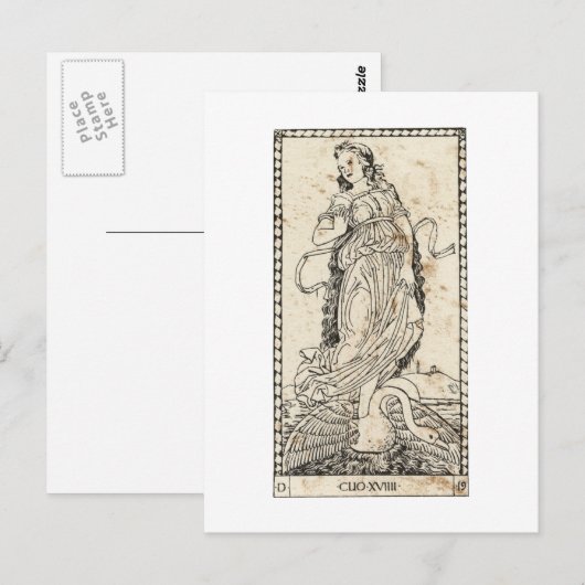 Muse Klio Clio Geschichte geschiedenis Briefkaart (Voorkant / Achterkant)