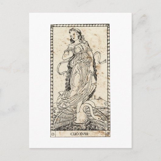 Muse Klio Clio Geschichte geschiedenis Briefkaart (Voorkant)