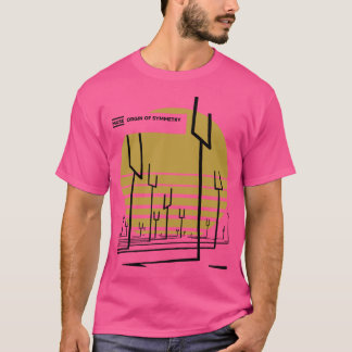 Muse Merch Symmetry Dot meisje retro T-shirt