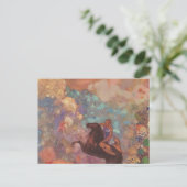 Muse on Pegasus Briefkaart (Staand voorkant)