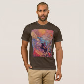 Muse on Pegasus by Redon Odilon (beste kwaliteit) T-shirt (Voorkant volledig)