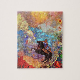 Muse on Pegasus Greek Mythology  Painting Legpuzzel